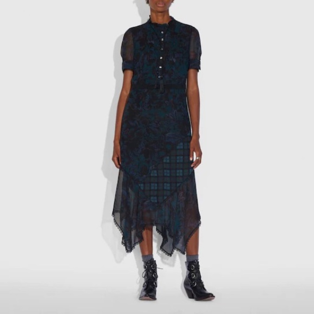 Coach Dress with Kaffe Fassett Print